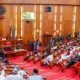 Breaking: Rowdy Session In Senate As Lawmakers Fight Over Sitting Arrangement