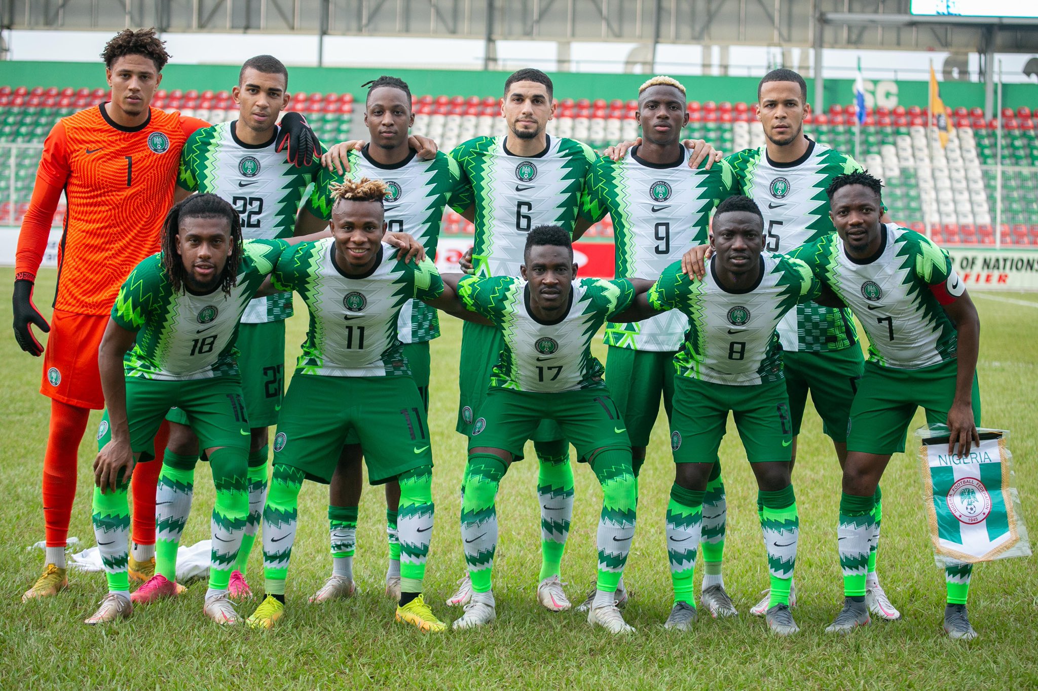 Super Eagles Shirt Numbers For AFCON 2021 Released (Full List)