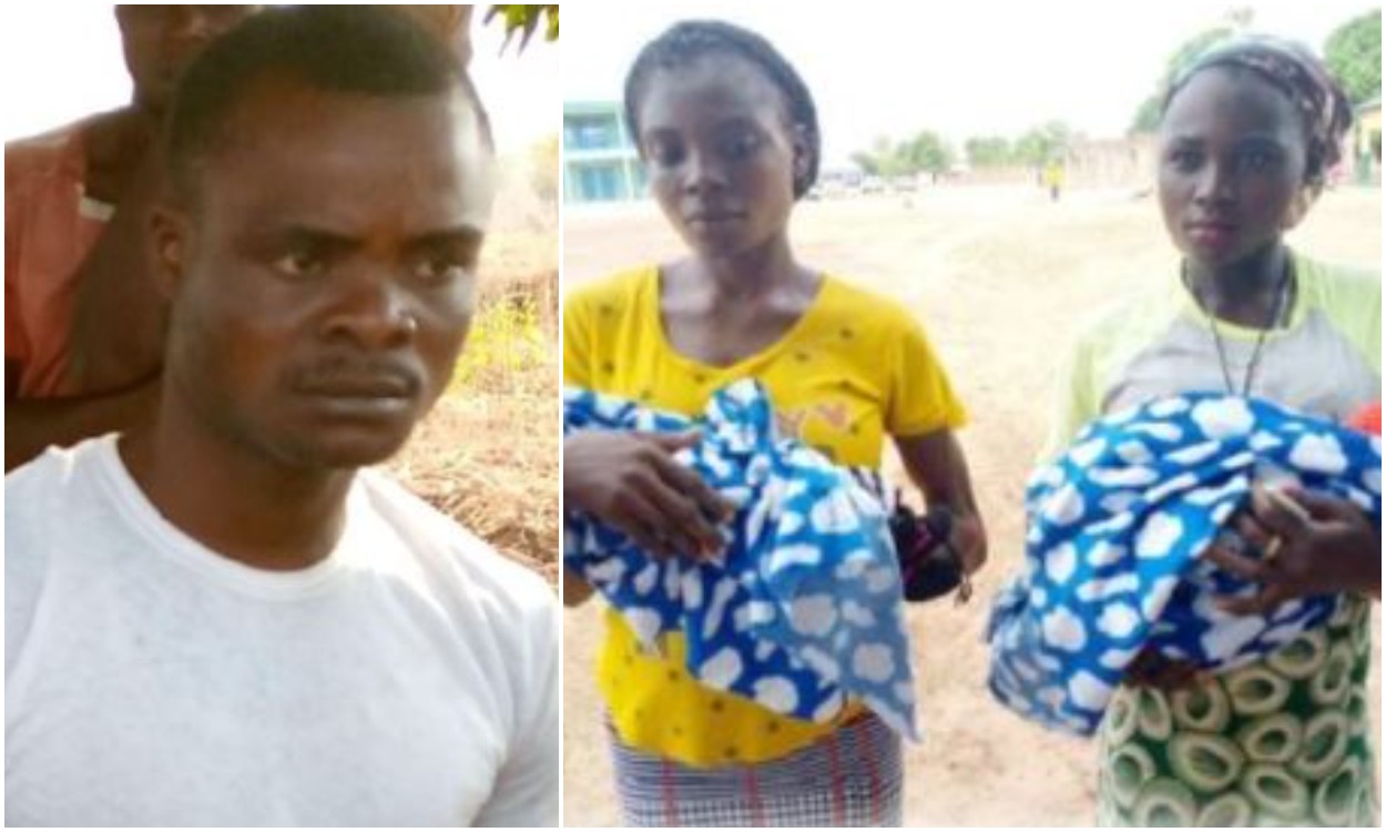 Twin Sisters Impregnated By Their Mother's Husband