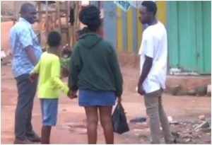 Young Boy Boldly Collects Girl’s Phone Number In Her Father's Presence (Photo, Video)
