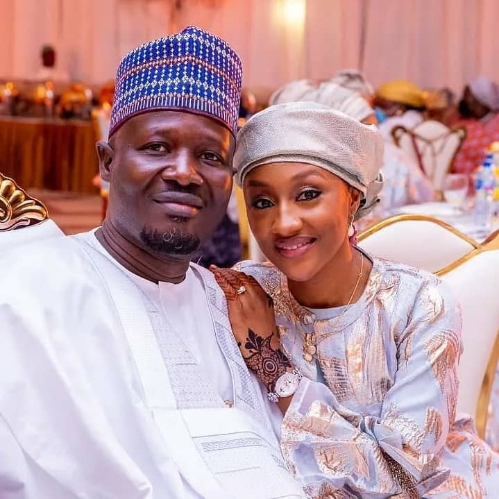 See Photos Of Buhari's Daughters And Their Husbands At Their Brother's Wedding