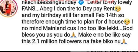 24 Hours After BBNaija's Prince Became A Landlord, Nkechi Blessing, Frodd Writes Open Letter To Their Fans
