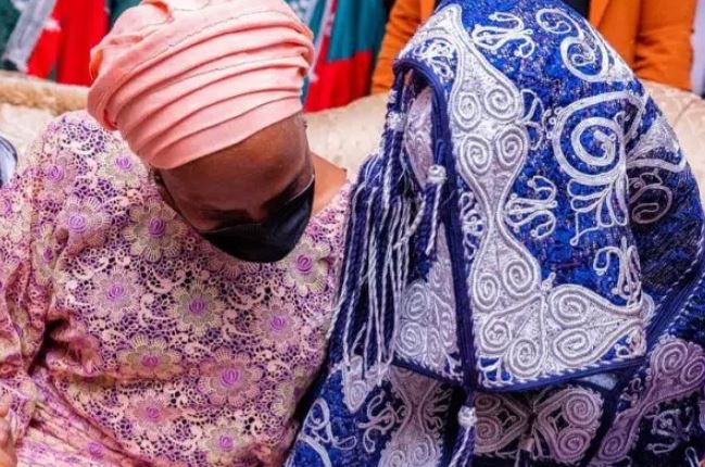 PHOTOS: Buhari Welcomes New Daughter-In-Law, Zahra In Style Into Family