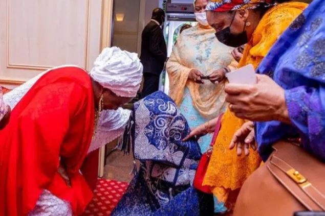 PHOTOS: Buhari Welcomes New Daughter-In-Law, Zahra In Style Into Family