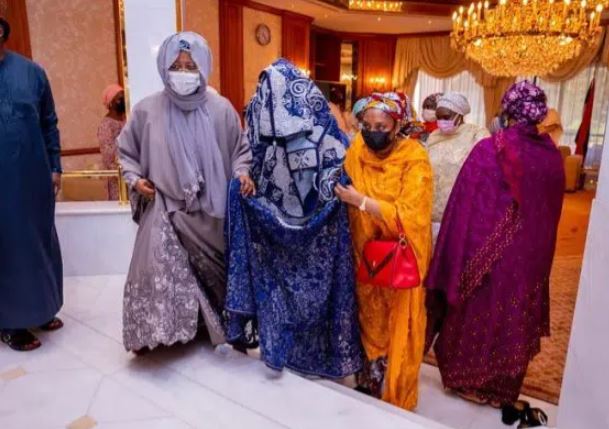 PHOTOS: Buhari Welcomes New Daughter-In-Law, Zahra In Style Into Family