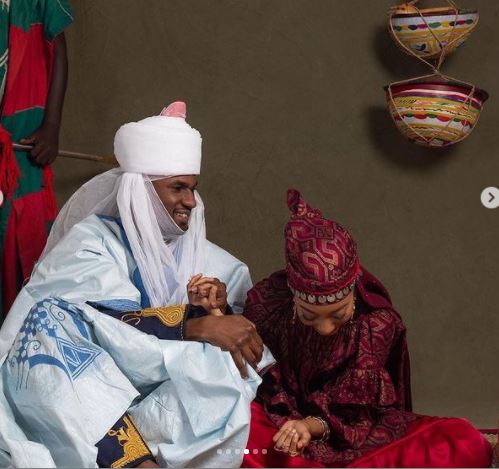 Buhari's Son, Yusuf And Wife To Be, Zahra Releases Breathtaking Pre-Wedding Photos