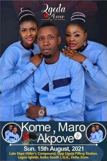 Delta man set to wed two women same day.