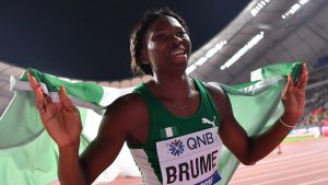 Ese Brume Wins Another Gold For Team Nigeria, Breaks Commonwealth Record