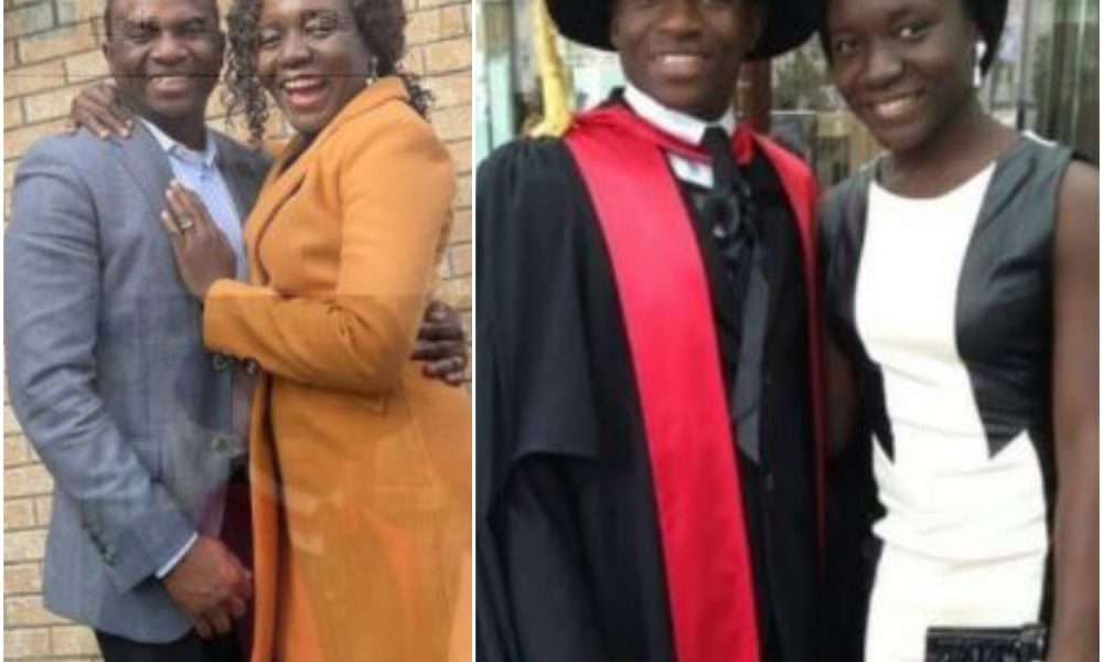 Nigerian Wife Celebrates Husband For Bagging PhD After He Worked As A Waiter, Advises Young Ladies