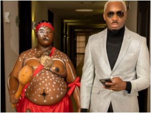 Reactions As Pretty Mike Storms Lagos Wedding With A Native Doctor