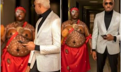 Reactions As Pretty Mike Storms Lagos Wedding With A Native Doctor