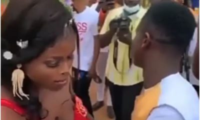 Shy Bride Who Refuses To Kiss Her Husband