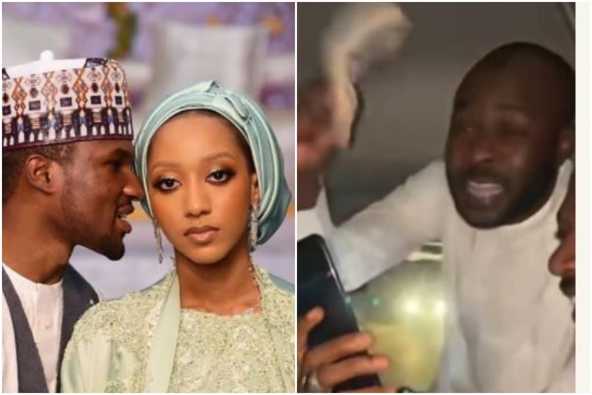 Watch Moment Driver Of Buhari's son, Yusuf's Groomsmen Receives 500K