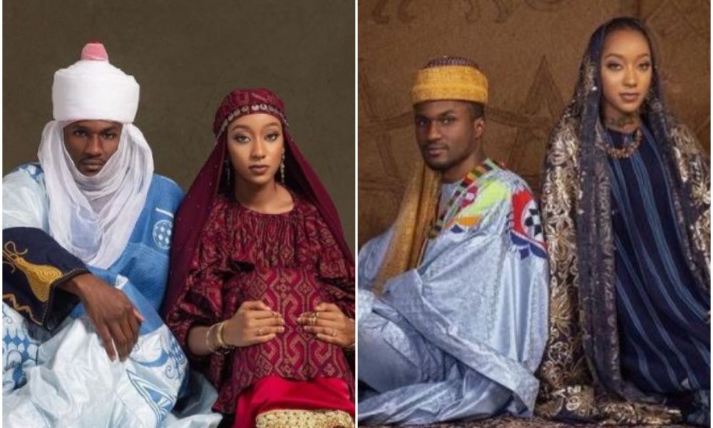 Buhari's Son, Yusuf And Wife To Be, Zahra Stun In Breathtaking Pre-Wedding Photos