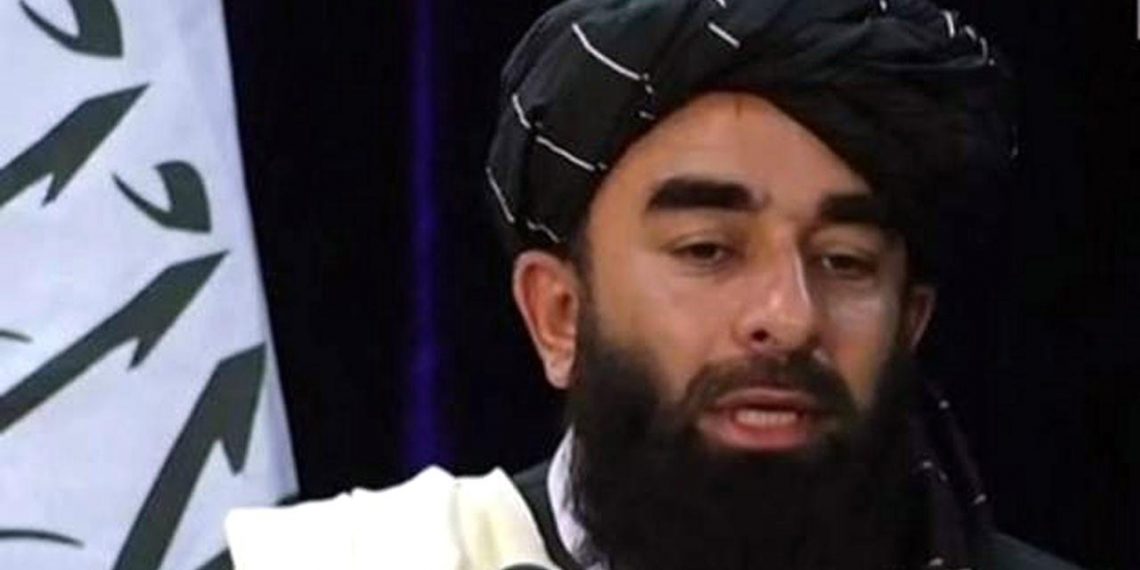 Zabihullah Mujahid, a spokesman for Taliban