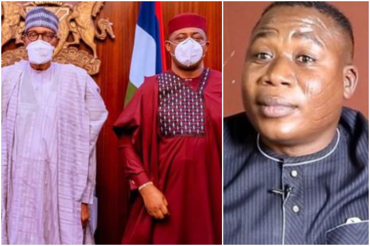 Buhari Asked To Receive Nnamdi Kanu, Sunday Igboho Like He Hosted Fani- Kayode In Aso Rock | Naija News