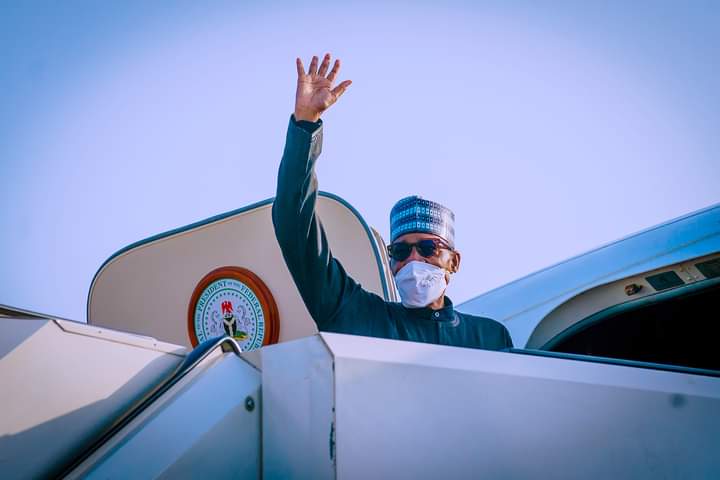 Buhari departs