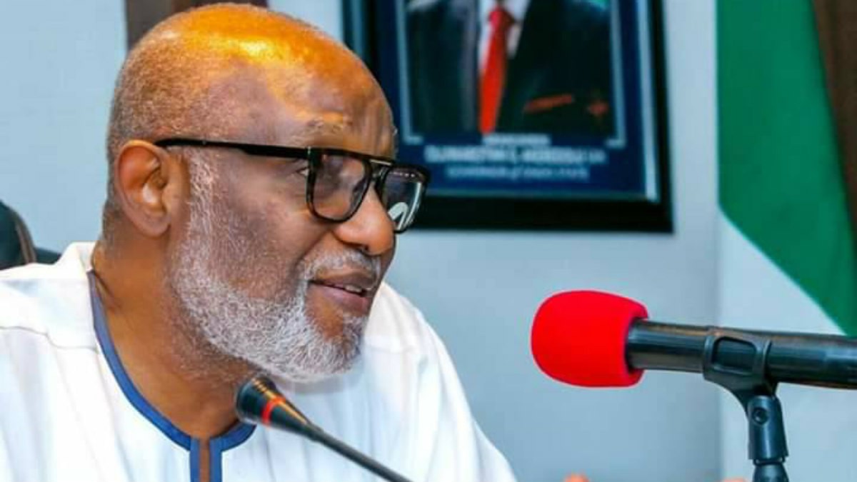 Akeredolu: Ondo Govt Opens Up On Reports Of Governor's Sickness