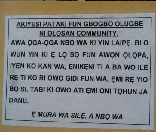 Ogun Bank Robbers