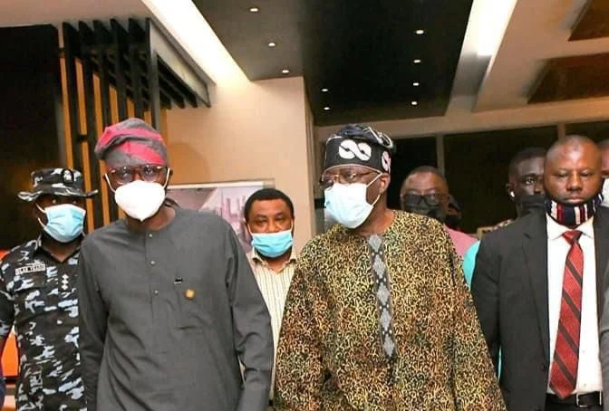 Tinubu finally returns to Nigeria after undergoing knee surgery in UK (Photos)
