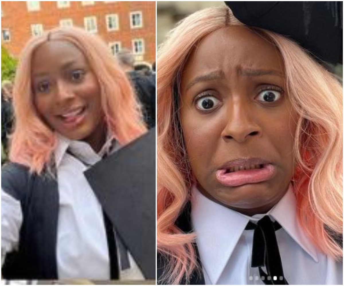 Nigerians React As DJ Cuppy's Professor Tags Her A Scholar On Matriculation Day