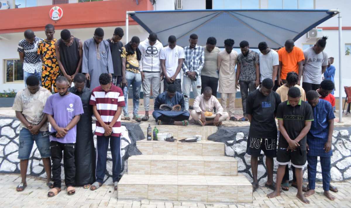 EFCC - CyberCrime offenders in Oyo