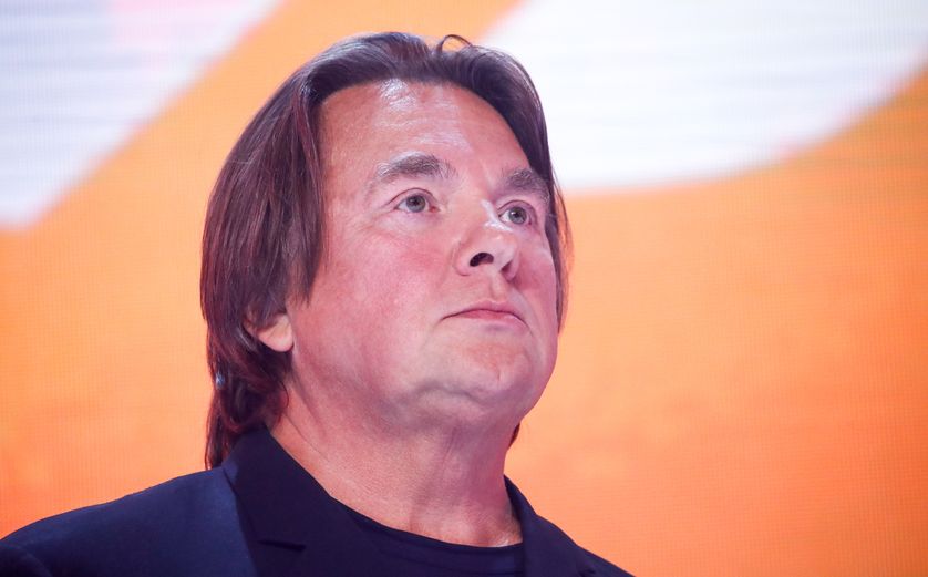 Konstantin Ernst in Moscow on September 2, 2021. • Credits: Artyom Geodakyan \ TASS - Getty