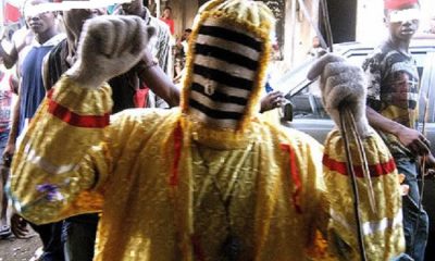 Masquerade arrested for robbery in Ondo