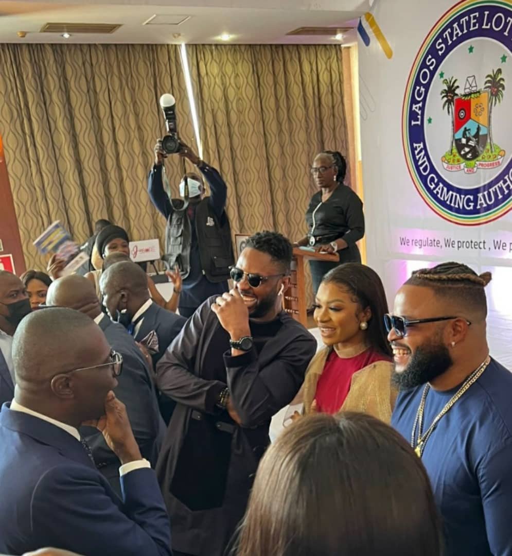 Sanwo-Olu and BBNaija Stars