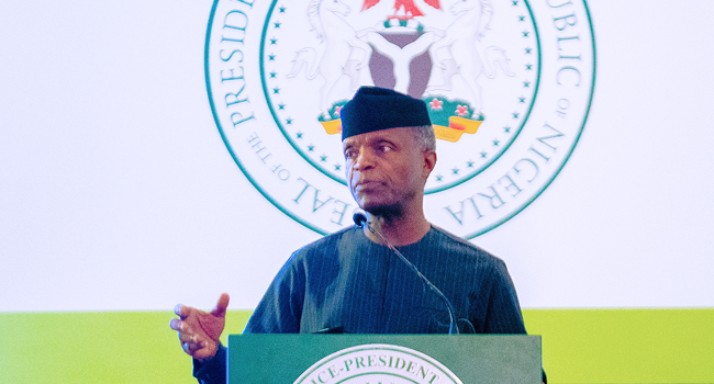 Breaking: Osinbajo Picks APC Presidential Forms