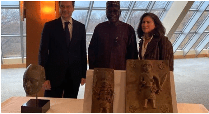 US Museum Returns Stolen Benin, Ife Artefacts To Nigeria