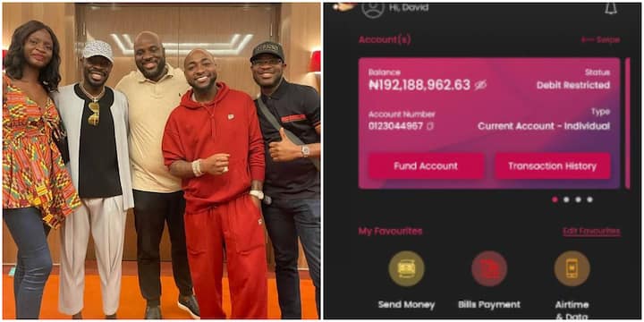 Bank Officials Fly To Dubai To Met Davido Days After He Got N192m In His Account