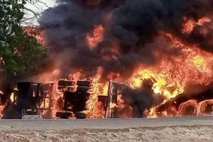 15 Burnt To Death In Enugu Road Accident