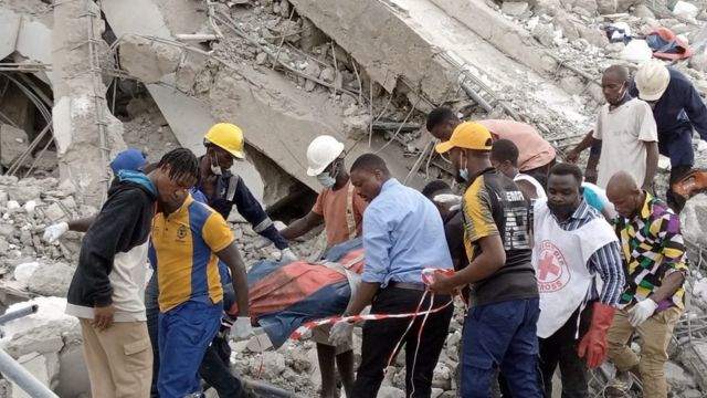 Ikoyi Building Collapse: Death Toll Rises To 36 As Rescue Operation Continues
