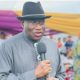 Jonathan Votes In Bayelsa, Expresses Concern Over Lateness Of INEC Officials