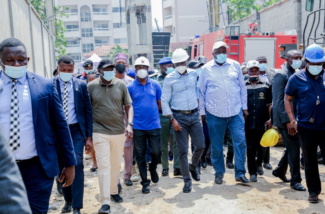 Ikoyi Building Collapse: Sanwo-Olu Counters NEMA Boss, Says Death Toll Now 32