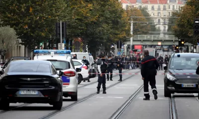 Knife wielding man shouting 'Allahu Akbar' and 'France belongs to Islamic State' is shot by police in Paris