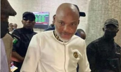 Nnamdi Kanu Reacts To Abia Court Victory Over Buhari Govt