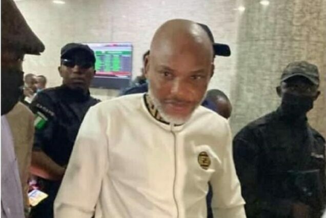 Nnamdi Kanu's Lawyer Cries Out Over His Client's Treatment In DSS Custody