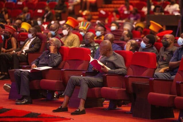 Osinbajo, Sanwo-Olu Attends Night Of Tributes For Nomthi Odukoya (Photos)