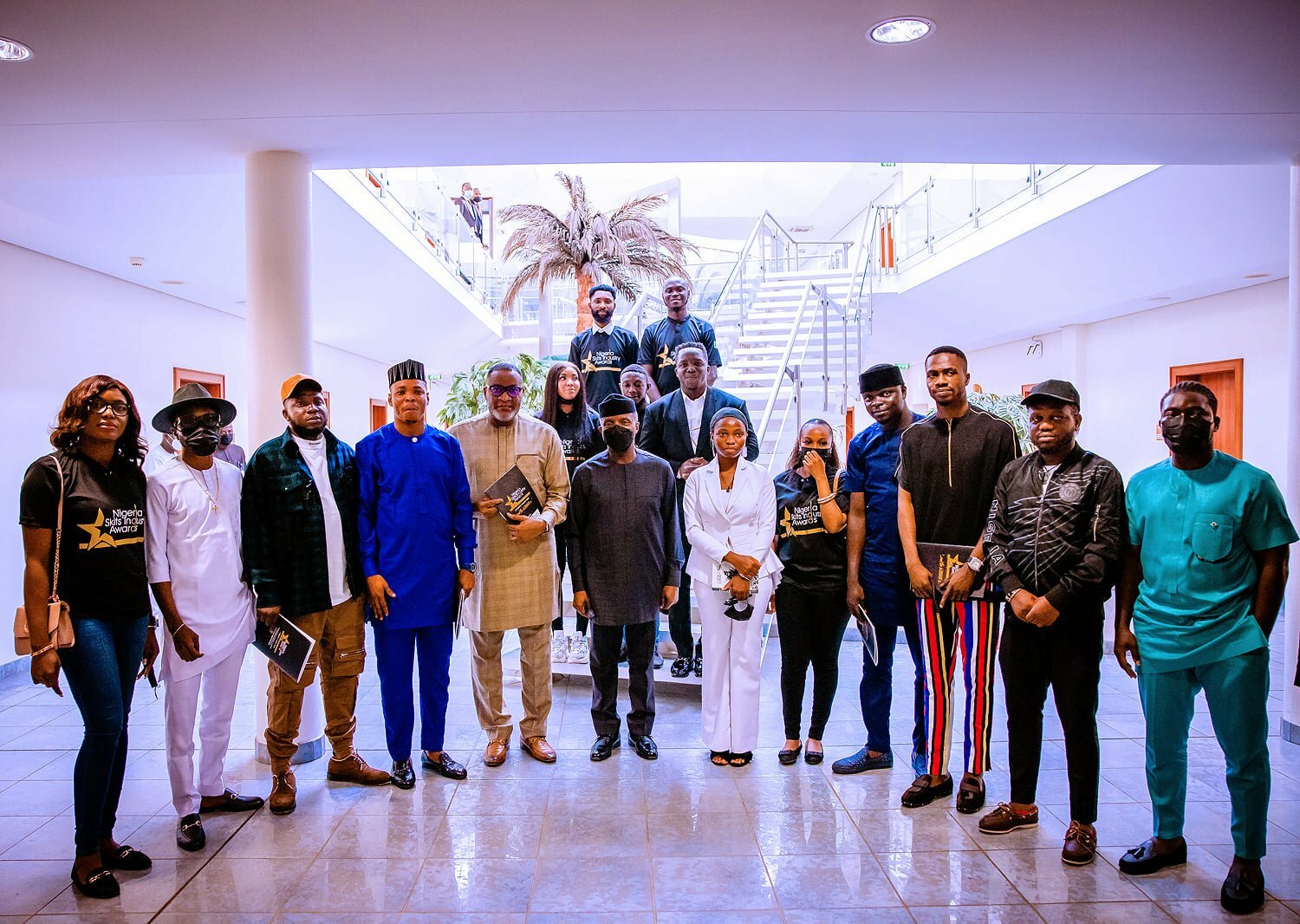 "We Have Incredible Talent"- Vice President Osinbajo Praises Nigerian Skit Makers