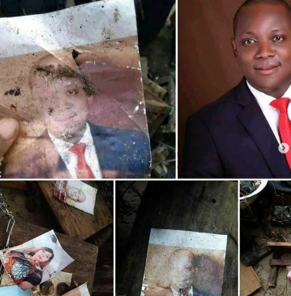 Photos of River state commissioner found in a shrine 2