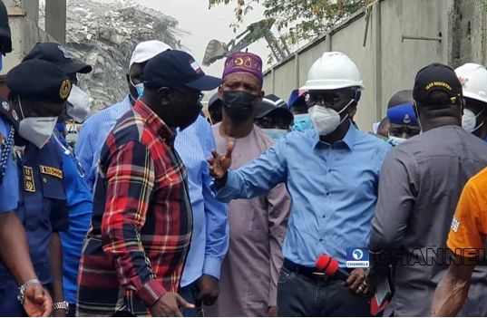 'Such Incident Shouldn't Be Happening' - Sanwo-Olu Reacts To Ikoyi Building Collapse