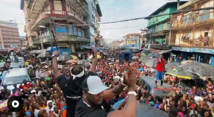 Psquare Storms Sierra Lone, Planning World Tour (Video)