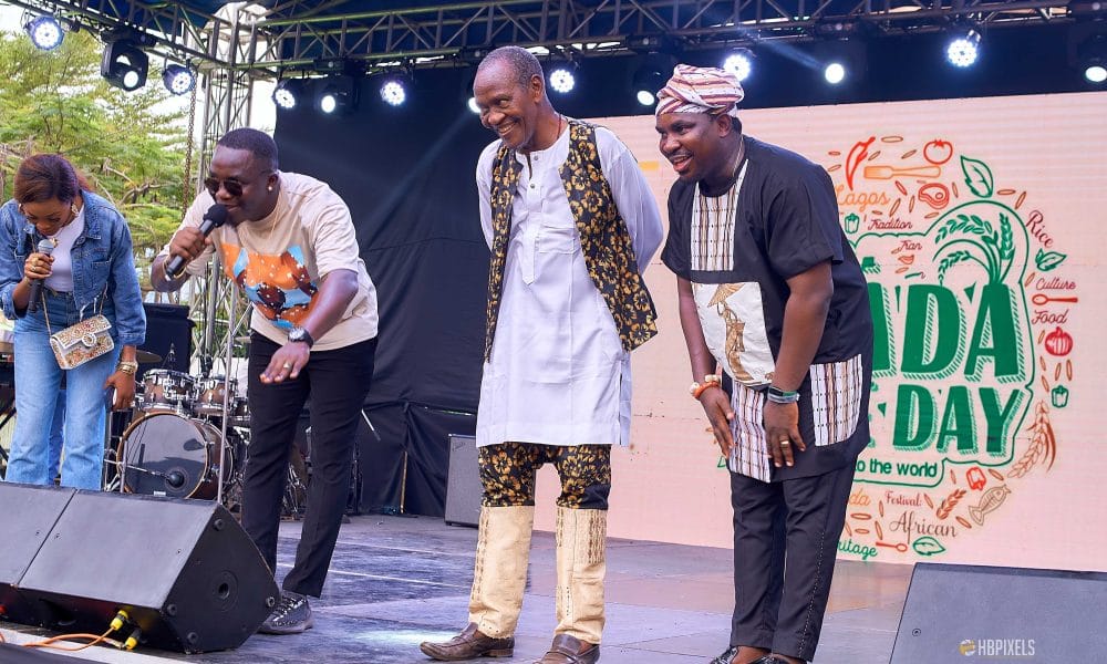 Jimi Sholanke, Shaggi, Kenny Black, Others Thrills Fans At Ofada Rice Day Event In Lagos    