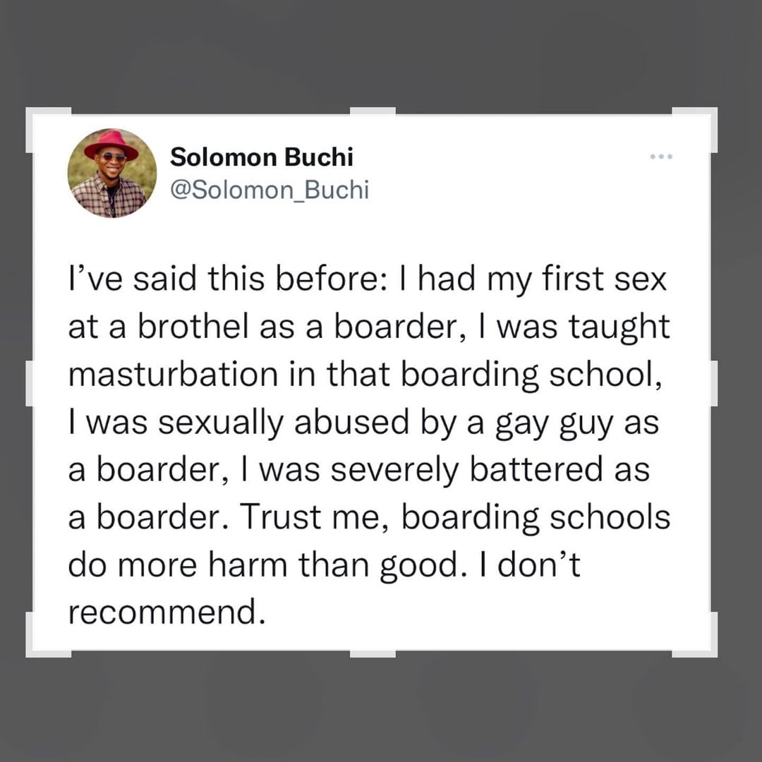 I was Sexually Abused By A Gay Guy – Nigerians Share Their Boarding School Experience