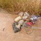 Troops Discover Locally Made Bombs Allegedly Planted In The Middle Of Orlu-Owerri Road By IPOB/ESN Members (Photos)