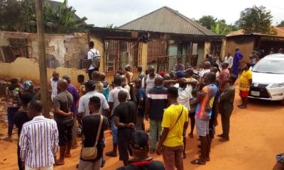 69-Year-Old Blind Man Burnt To Ashes In Anambra House Fire - [Photos]