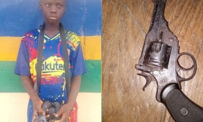 Police Arrest Teenager with Pistol in Adamawa