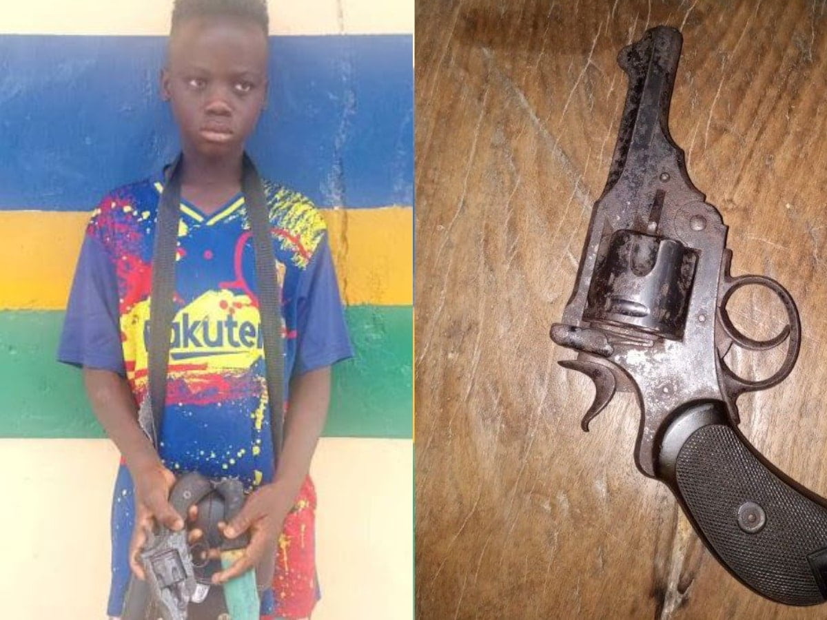 Police Arrest Teenager with Pistol in Adamawa